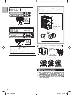 Предварительный просмотр 6 страницы Panasonic UD09*E8 Series Installation Manual