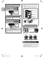 Предварительный просмотр 12 страницы Panasonic UD09*E8 Series Installation Manual