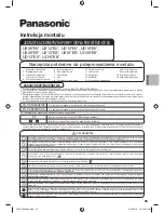 Предварительный просмотр 25 страницы Panasonic UD09*E8 Series Installation Manual