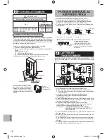 Предварительный просмотр 76 страницы Panasonic UD09*E8 Series Installation Manual