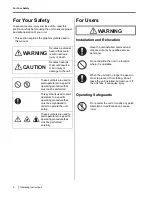 Preview for 4 page of Panasonic UE-608030 Operating Instructions Manual