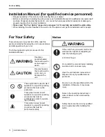 Preview for 14 page of Panasonic UE-608030 Operating Instructions Manual