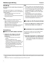 Preview for 6 page of Panasonic UE-608050 Operating Instructions Manual