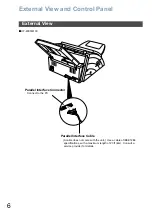 Preview for 6 page of Panasonic UF 4000 - Laser Fax B/W Software Instruction Manual