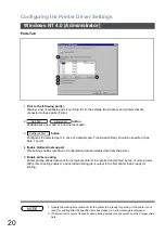 Preview for 20 page of Panasonic UF 4000 - Laser Fax B/W Software Instruction Manual