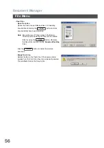 Preview for 56 page of Panasonic UF 4000 - Laser Fax B/W Software Instruction Manual