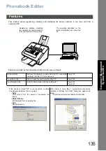 Preview for 135 page of Panasonic UF 4000 - Laser Fax B/W Software Instruction Manual