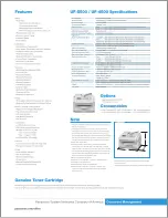 Предварительный просмотр 4 страницы Panasonic UF-4500 Brochure