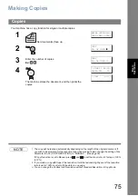 Предварительный просмотр 75 страницы Panasonic UF-4500 Operating Instructions Manual