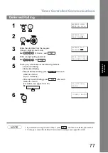 Предварительный просмотр 77 страницы Panasonic UF-4500 Operating Instructions Manual