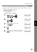 Preview for 85 page of Panasonic UF-4500 Operating Instructions Manual