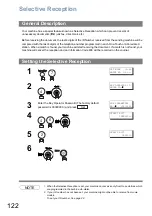 Предварительный просмотр 122 страницы Panasonic UF-4500 Operating Instructions Manual