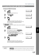 Предварительный просмотр 137 страницы Panasonic UF-4500 Operating Instructions Manual