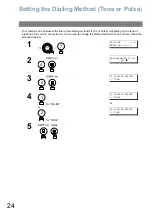 Preview for 24 page of Panasonic UF-5950 - Panafax - Fax Operating Instructions Manual