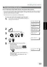 Preview for 59 page of Panasonic UF-5950 - Panafax - Fax Operating Instructions Manual