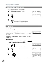 Preview for 60 page of Panasonic UF-5950 - Panafax - Fax Operating Instructions Manual