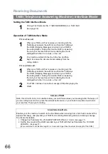 Preview for 66 page of Panasonic UF-5950 - Panafax - Fax Operating Instructions Manual