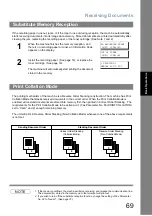 Preview for 69 page of Panasonic UF-5950 - Panafax - Fax Operating Instructions Manual