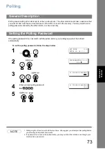 Preview for 73 page of Panasonic UF-5950 - Panafax - Fax Operating Instructions Manual