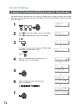 Preview for 74 page of Panasonic UF-6300 Operating Instructions Manual