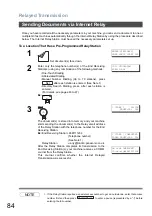 Preview for 84 page of Panasonic UF-6300 Operating Instructions Manual