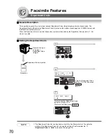 Preview for 70 page of Panasonic UF-6950 - Panafax - Multifunction Facsimile Manual