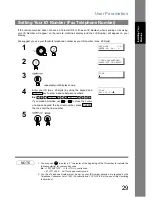 Предварительный просмотр 29 страницы Panasonic UF-780/790 Operating Instructions Manual