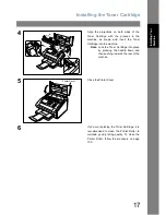 Preview for 17 page of Panasonic UF-780 - Panafax B/W Laser Operating Instructions Manual