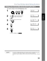 Preview for 33 page of Panasonic UF-780 - Panafax B/W Laser Operating Instructions Manual