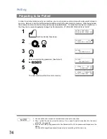 Preview for 74 page of Panasonic UF-780 - Panafax B/W Laser Operating Instructions Manual