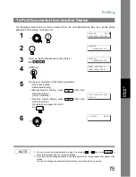 Preview for 75 page of Panasonic UF-780 - Panafax B/W Laser Operating Instructions Manual