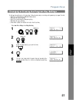 Preview for 81 page of Panasonic UF-780 - Panafax B/W Laser Operating Instructions Manual