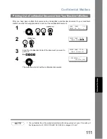 Preview for 111 page of Panasonic UF-780 - Panafax B/W Laser Operating Instructions Manual