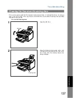 Preview for 137 page of Panasonic UF-780 - Panafax B/W Laser Operating Instructions Manual