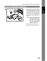 Предварительный просмотр 19 страницы Panasonic UF-790 Operating Instructions Manual