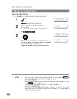 Preview for 48 page of Panasonic UF-790 Operating Instructions Manual