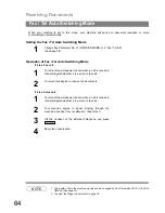 Предварительный просмотр 64 страницы Panasonic UF-790 Operating Instructions Manual