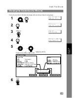 Предварительный просмотр 83 страницы Panasonic UF-790 Operating Instructions Manual