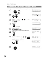 Предварительный просмотр 84 страницы Panasonic UF-790 Operating Instructions Manual