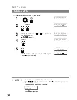 Предварительный просмотр 86 страницы Panasonic UF-790 Operating Instructions Manual