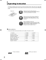 Preview for 2 page of Panasonic UF 8200 - Panafax - Multifunction Operating Instructions Manual