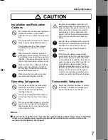 Preview for 7 page of Panasonic UF 8200 - Panafax - Multifunction Operating Instructions Manual