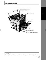 Preview for 15 page of Panasonic UF 8200 - Panafax - Multifunction Operating Instructions Manual