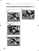 Preview for 20 page of Panasonic UF 8200 - Panafax - Multifunction Operating Instructions Manual