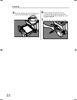 Preview for 22 page of Panasonic UF 8200 - Panafax - Multifunction Operating Instructions Manual