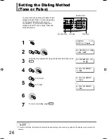 Preview for 26 page of Panasonic UF 8200 - Panafax - Multifunction Operating Instructions Manual