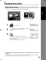 Preview for 33 page of Panasonic UF 8200 - Panafax - Multifunction Operating Instructions Manual