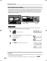 Preview for 34 page of Panasonic UF 8200 - Panafax - Multifunction Operating Instructions Manual