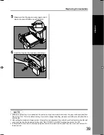 Preview for 39 page of Panasonic UF 8200 - Panafax - Multifunction Operating Instructions Manual