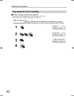 Preview for 40 page of Panasonic UF 8200 - Panafax - Multifunction Operating Instructions Manual